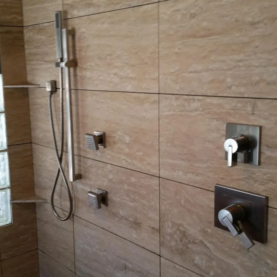 Shower fixture installation for Water Heater Replacement in Big Bear City